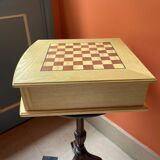 Sycamore and mahogany chess game box