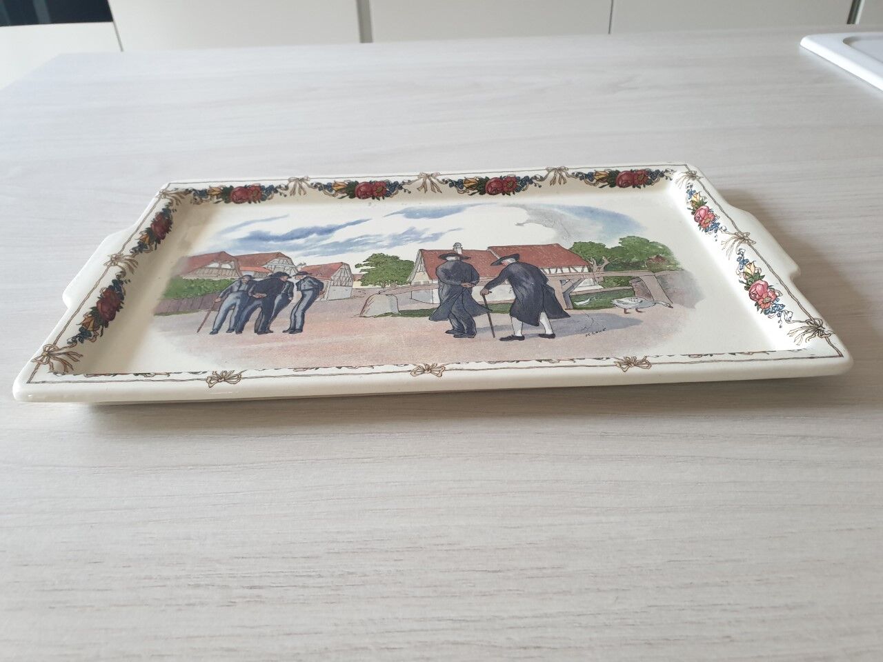 Cake dish Sarreguemines Obernai