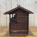 Maquette de chalet en bois