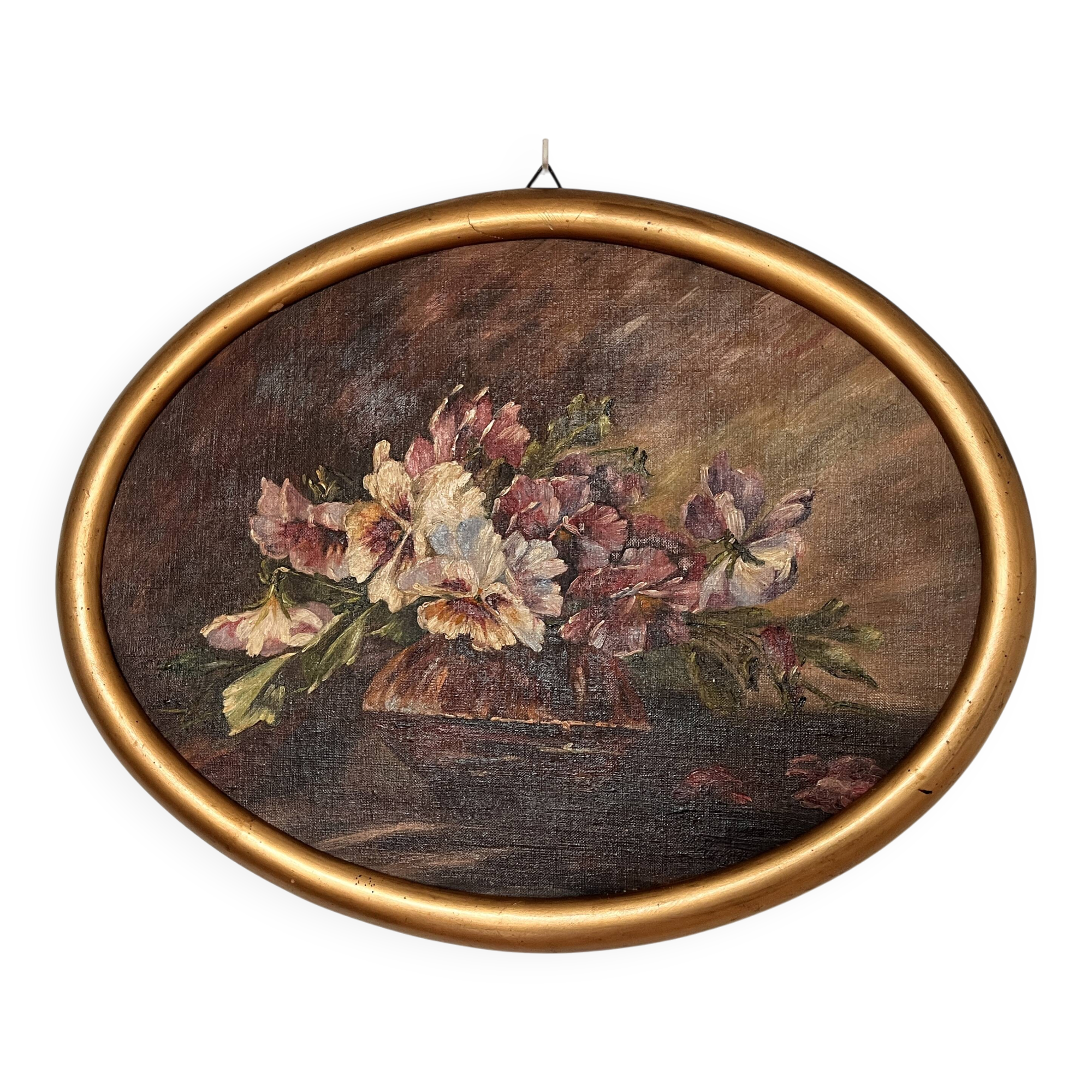 Peinture à l'huile début XXeme