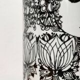 Large Flora German Vase from the Mid-Century by Bjørn Wiinblad for Rosenthal, 1960s