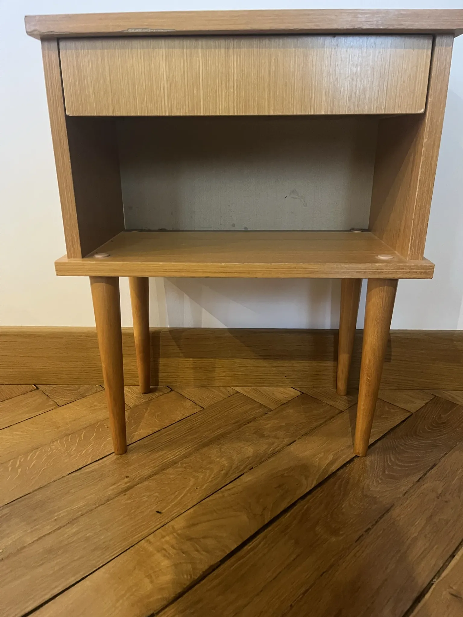 Vintage bedside table