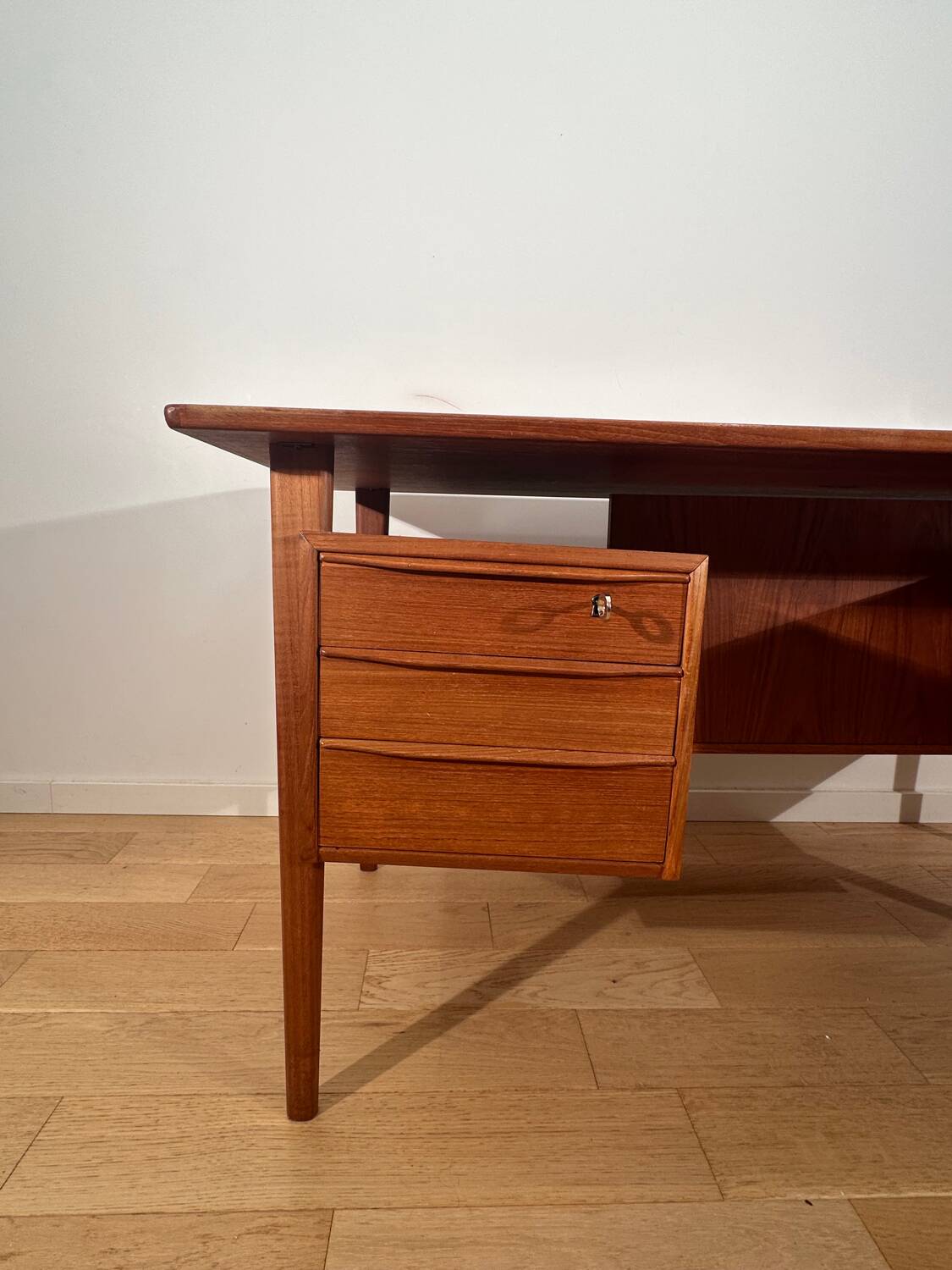Mid-century Teak desk by Peter Løvig Nielsen