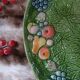 Large antique earthenware dish