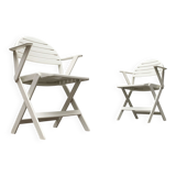 Postmodern folding chairs by Niels Gammelgaard for Ikea, set of 4.