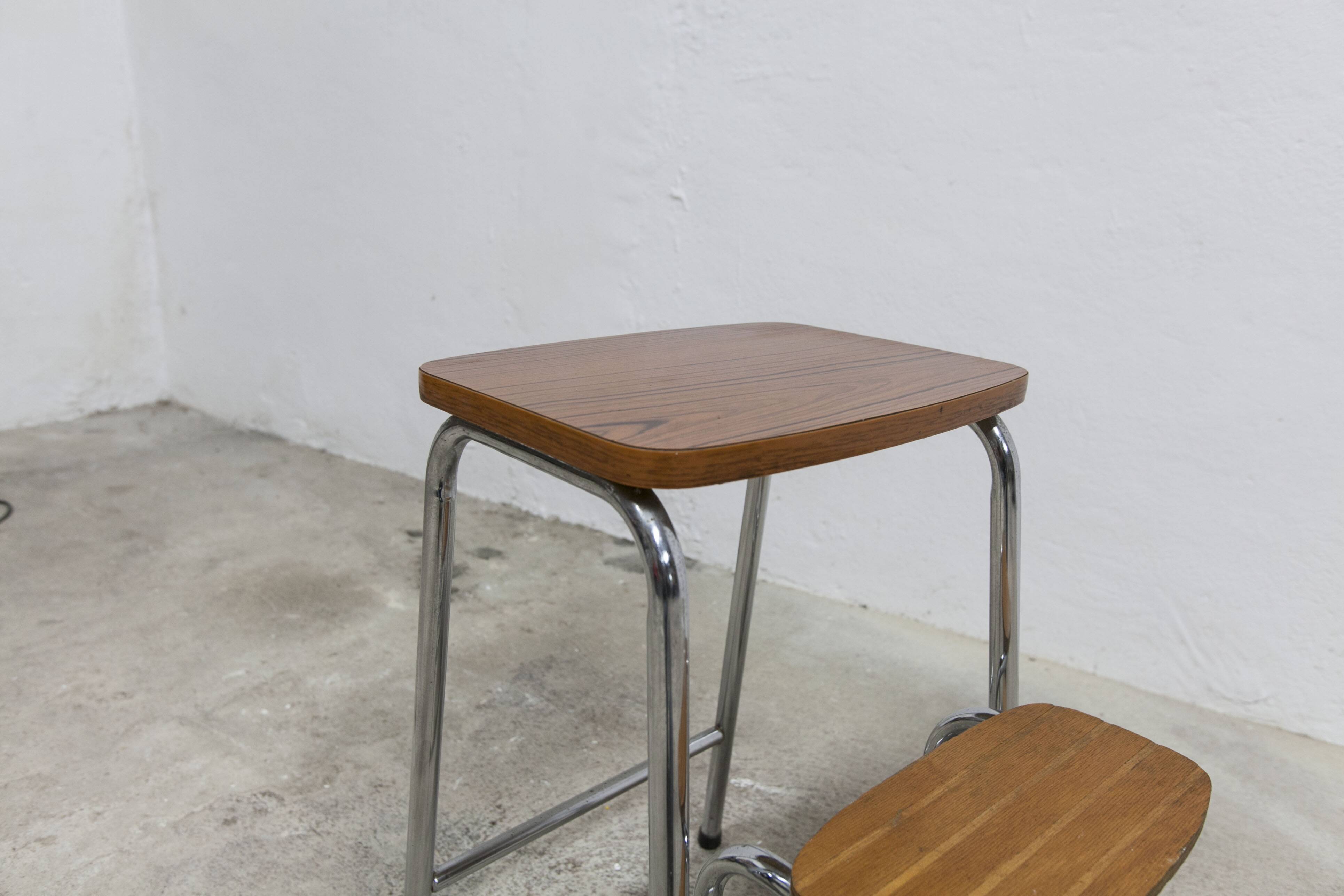 Formica 3-step step stool 1970