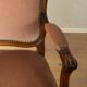 Rococo dining chairs, set of 6, circa 1900, baroque style