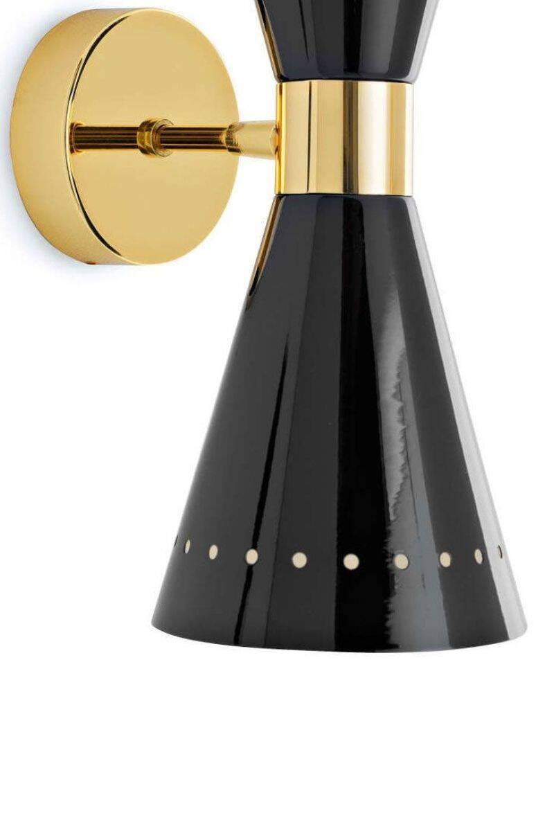 Megafono Black Wall Light