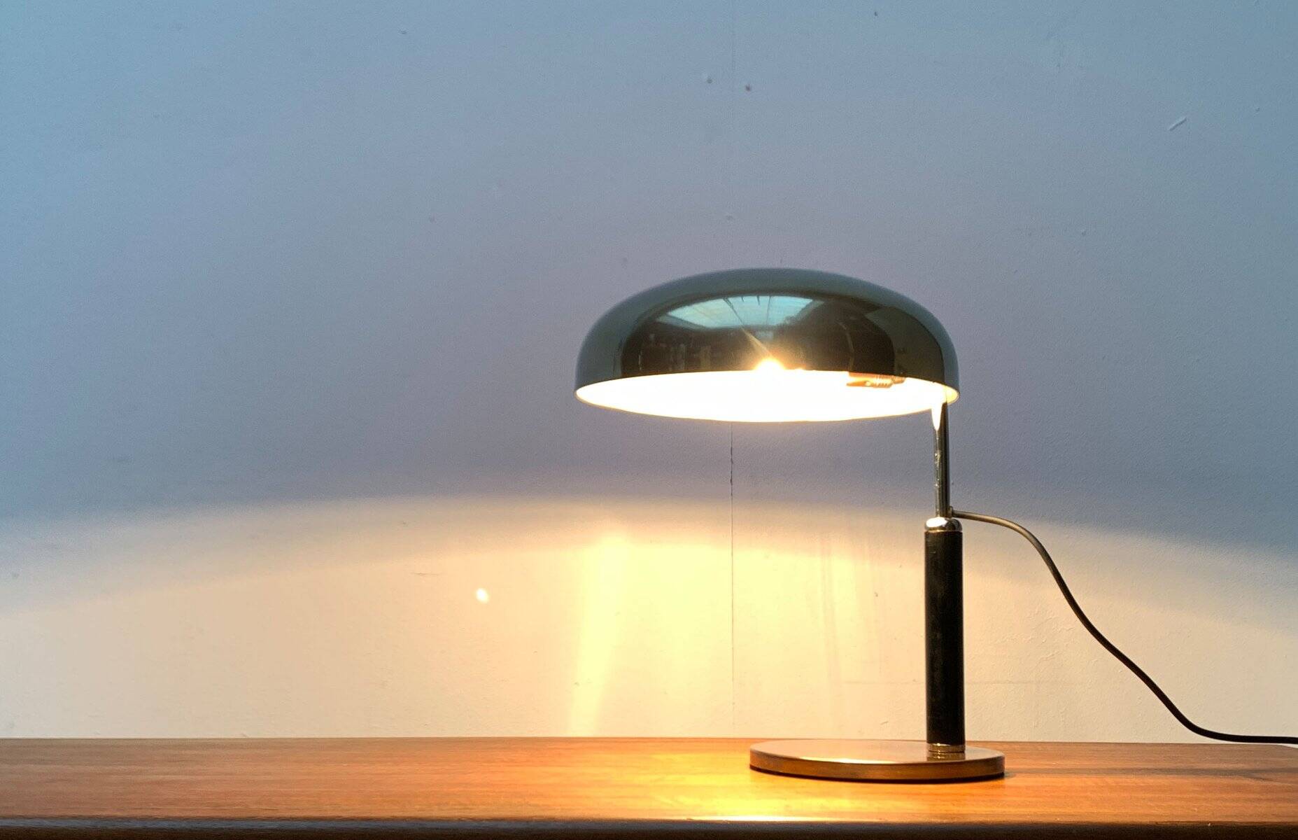 German Bauhaus Pivoting Table Lamp by Hala, 1930s