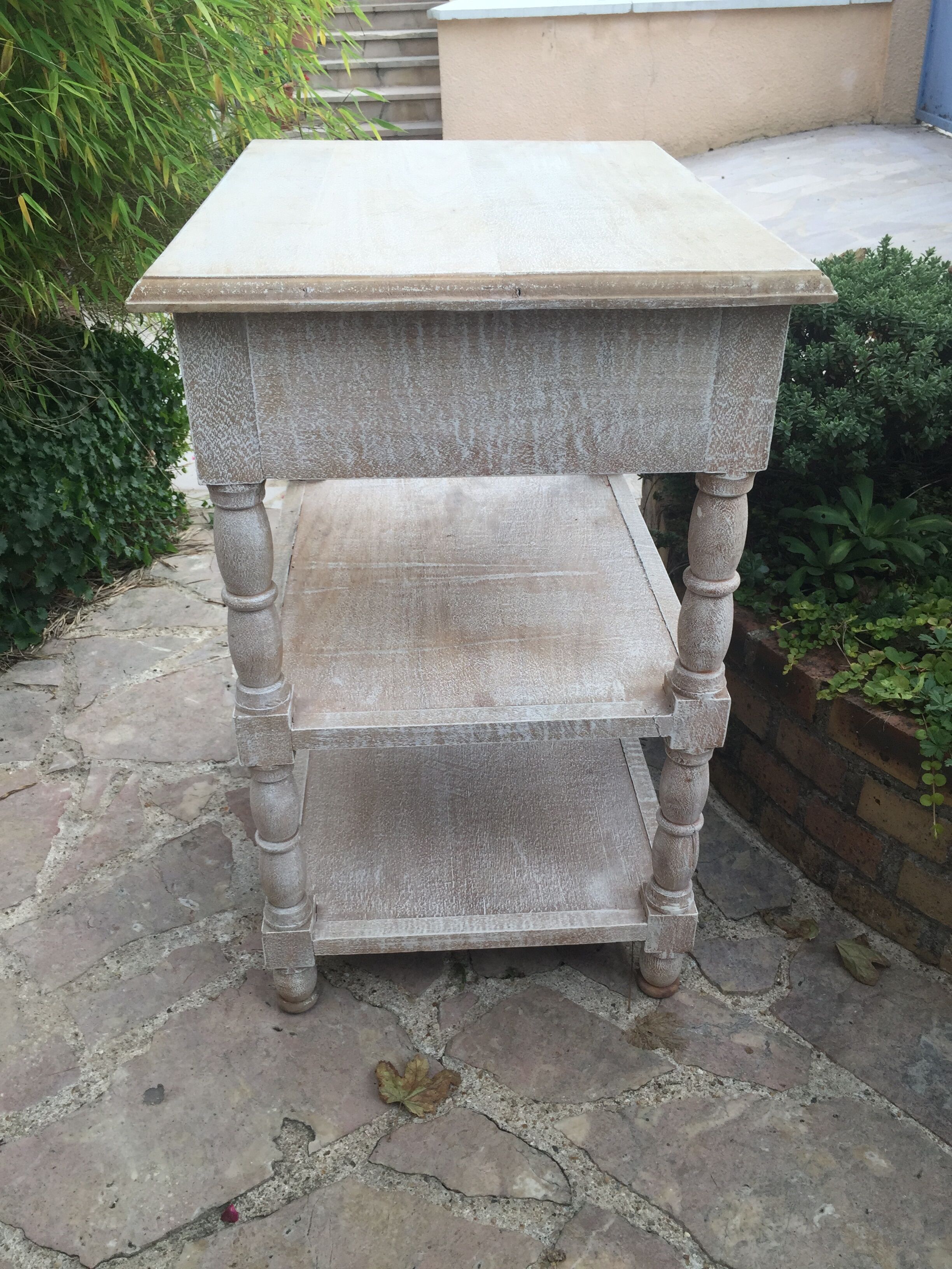 Table d'appoint en manguier