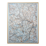 Printed in 1910, Luxembourg and its surroundings.