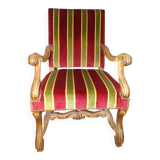 Fauteuil style Louis XIII
