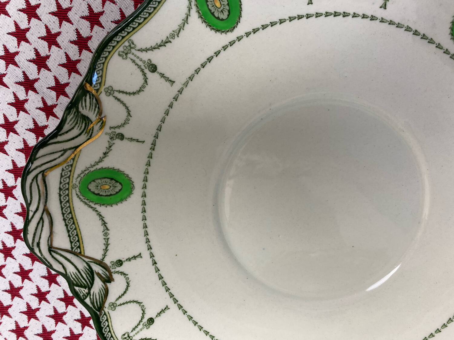 Antique Royal Doulton Earthenware Cake Plate