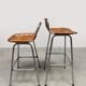 Vintage design barstools 'Les Arcs' Charlotte Perriand