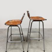 Vintage design barstools 'Les Arcs' Charlotte Perriand