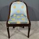 Pair of Mahogany Gondola Chairs, Restoration period – Part 1 of the 19th century
