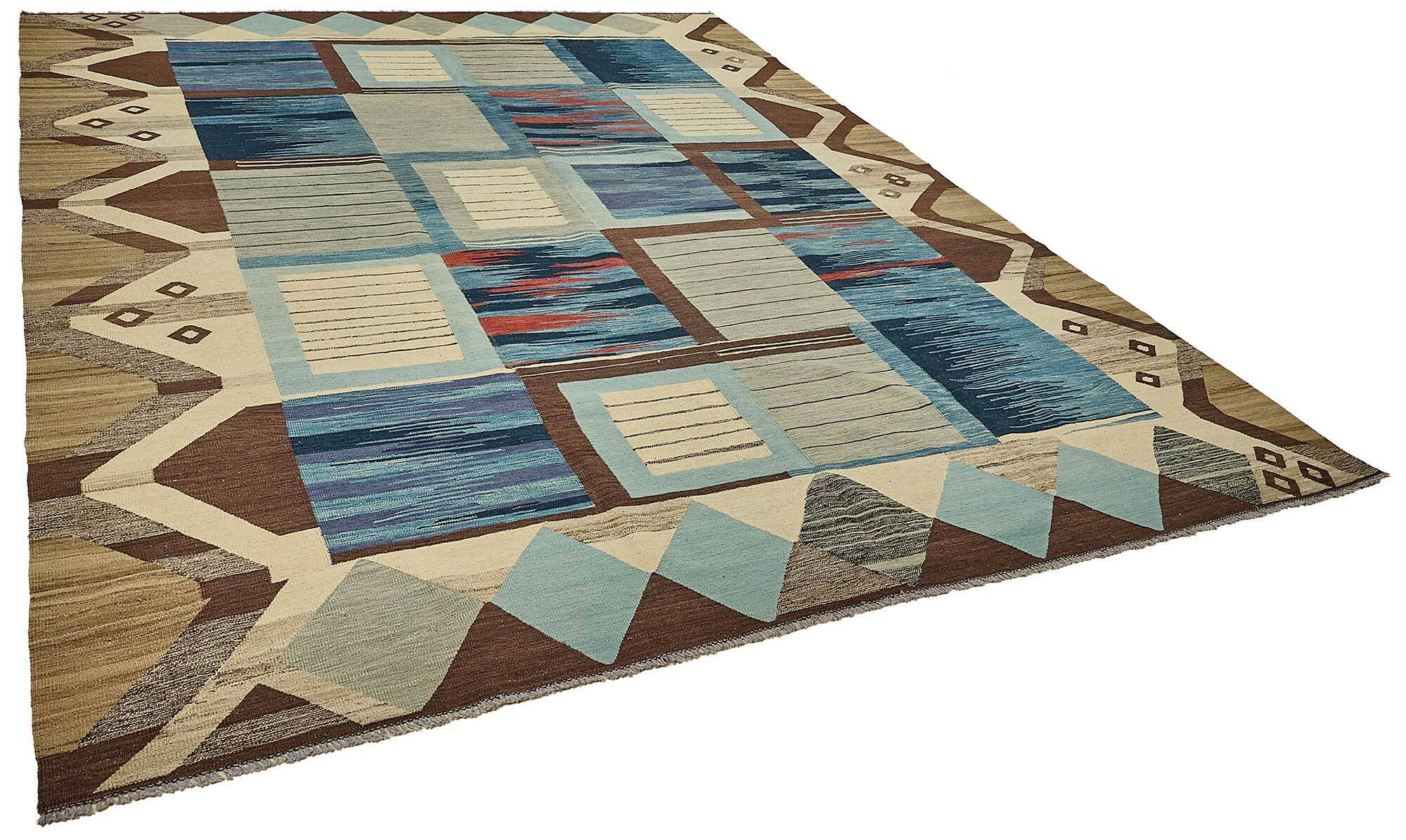Contemporary Tribal Decorative Kilim 313 cm x 391 cm