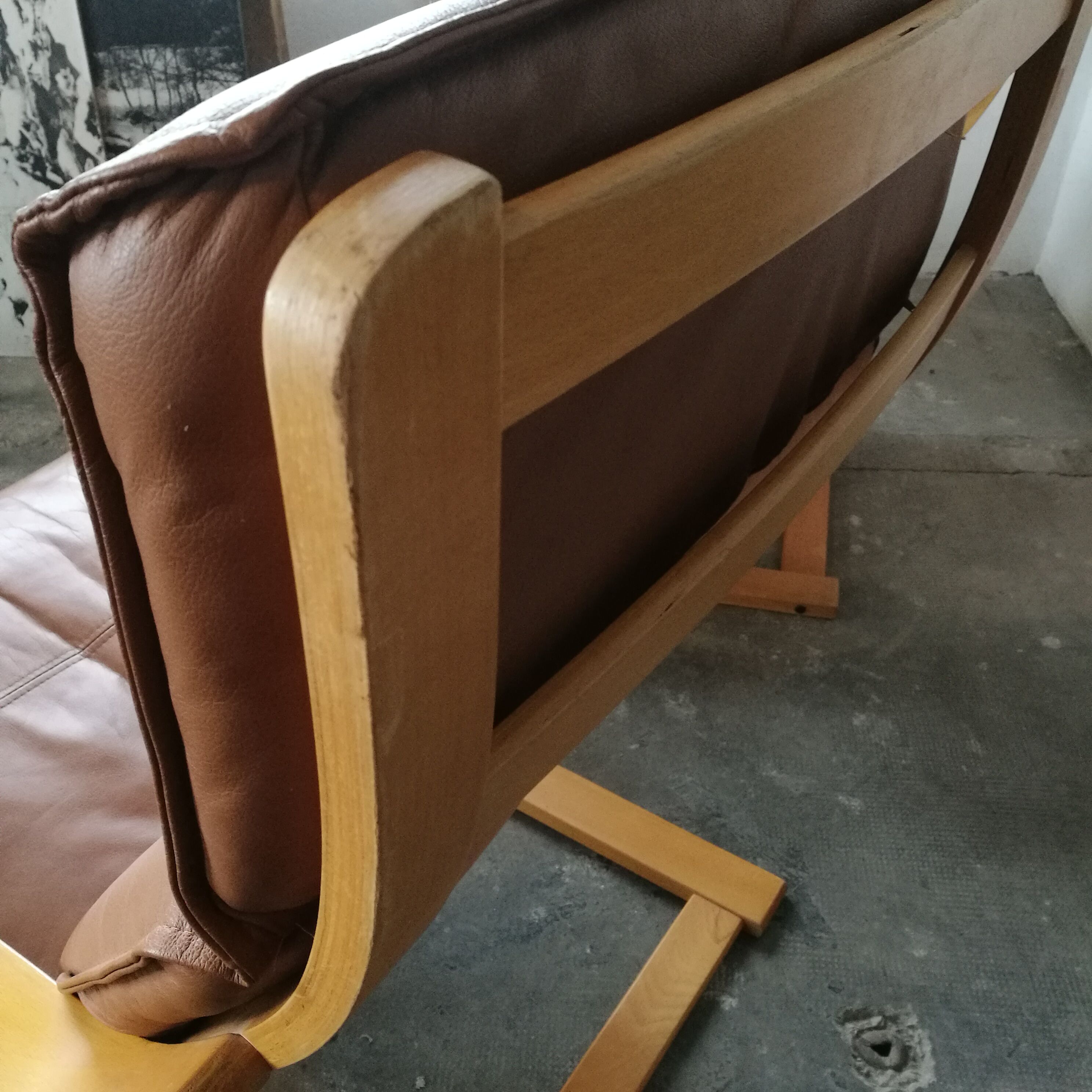 Pair of "Poang" armchairs by Noboru Nakamura