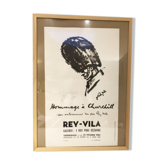 Dedicated rey vila poster, 1960