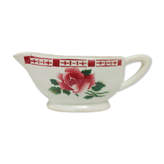 Saucière Digoin Sarreguemines fleurie