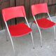 Paire de chaises italiennes Calligaris, années 1990.