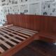 Vintage Scandinavian teak bed 1960