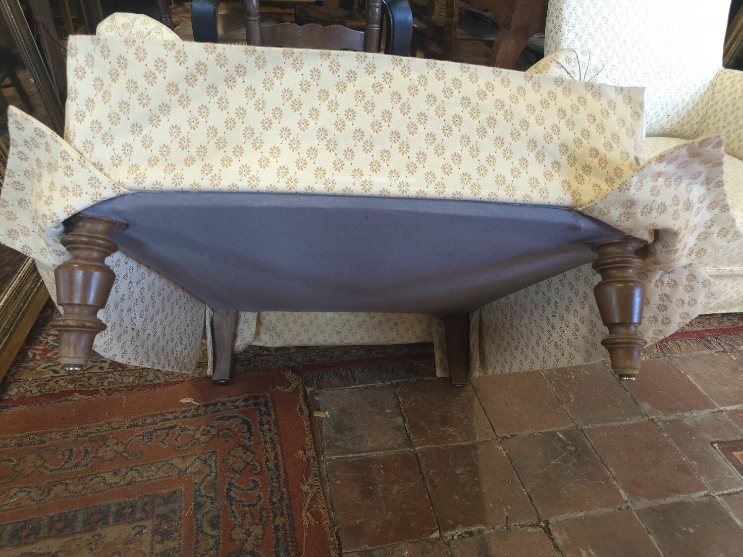 Paire de fauteuils crapaud