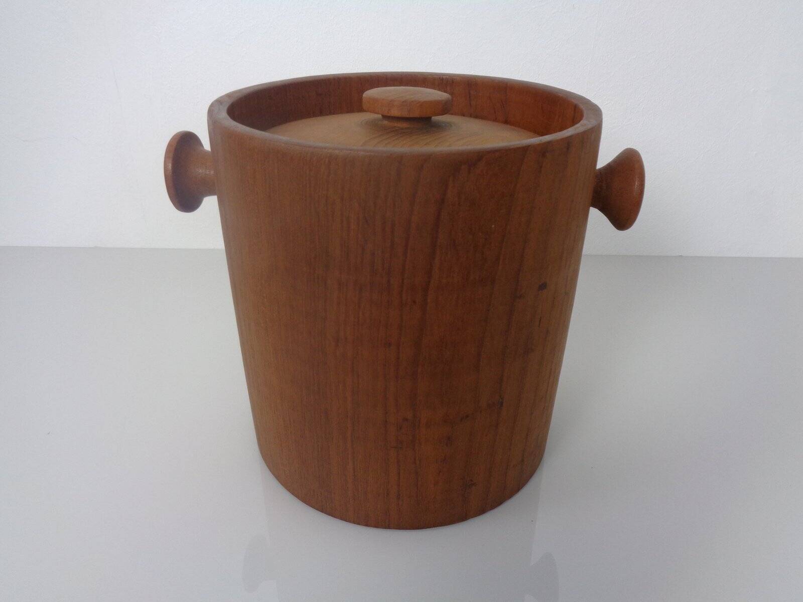 Danish Teak Ice Bucket 1960s