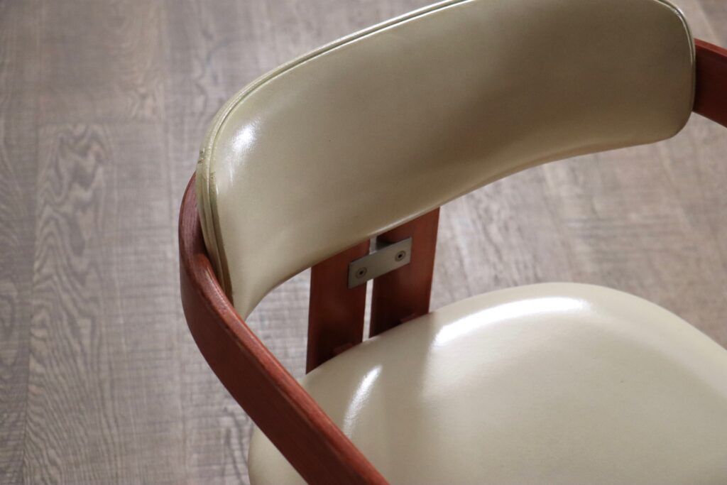 Ensemble de 6 chaises Augusto Savini Pamplona pour Pozzi, Italie 1965