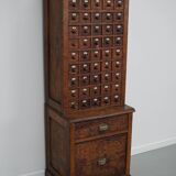 Jeweller's / Watchmaker's Cabinet in French Oak, Early 20th Century