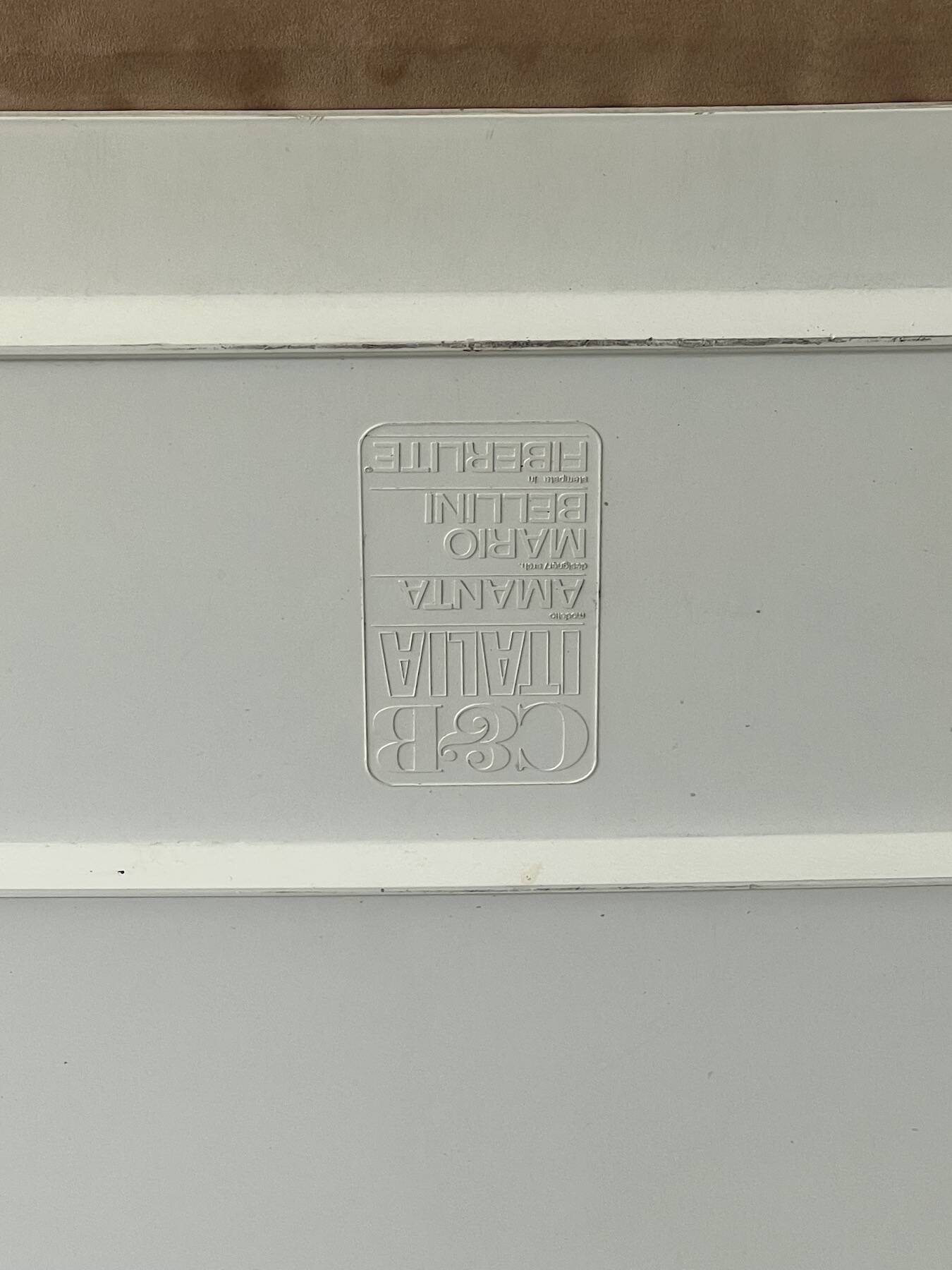 Pair of Amanta low chairs by Mario Bellini for C&B Italia, 1960s.