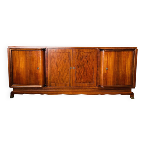 buffet art déco en noyer