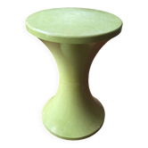 Tabouret Tam Tam Original - Henry Massonnet / Stamp - Vert Anis Vintage 70