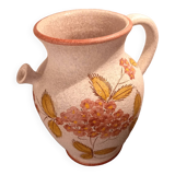 Vintage Gargoulette pitcher Autumn foliage patterns