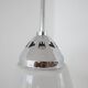 German Zeiss Ikon Two Tone Glass Mirrored Pendant