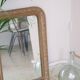 Miroir cadre doré en plâtre 76cm x 57cm