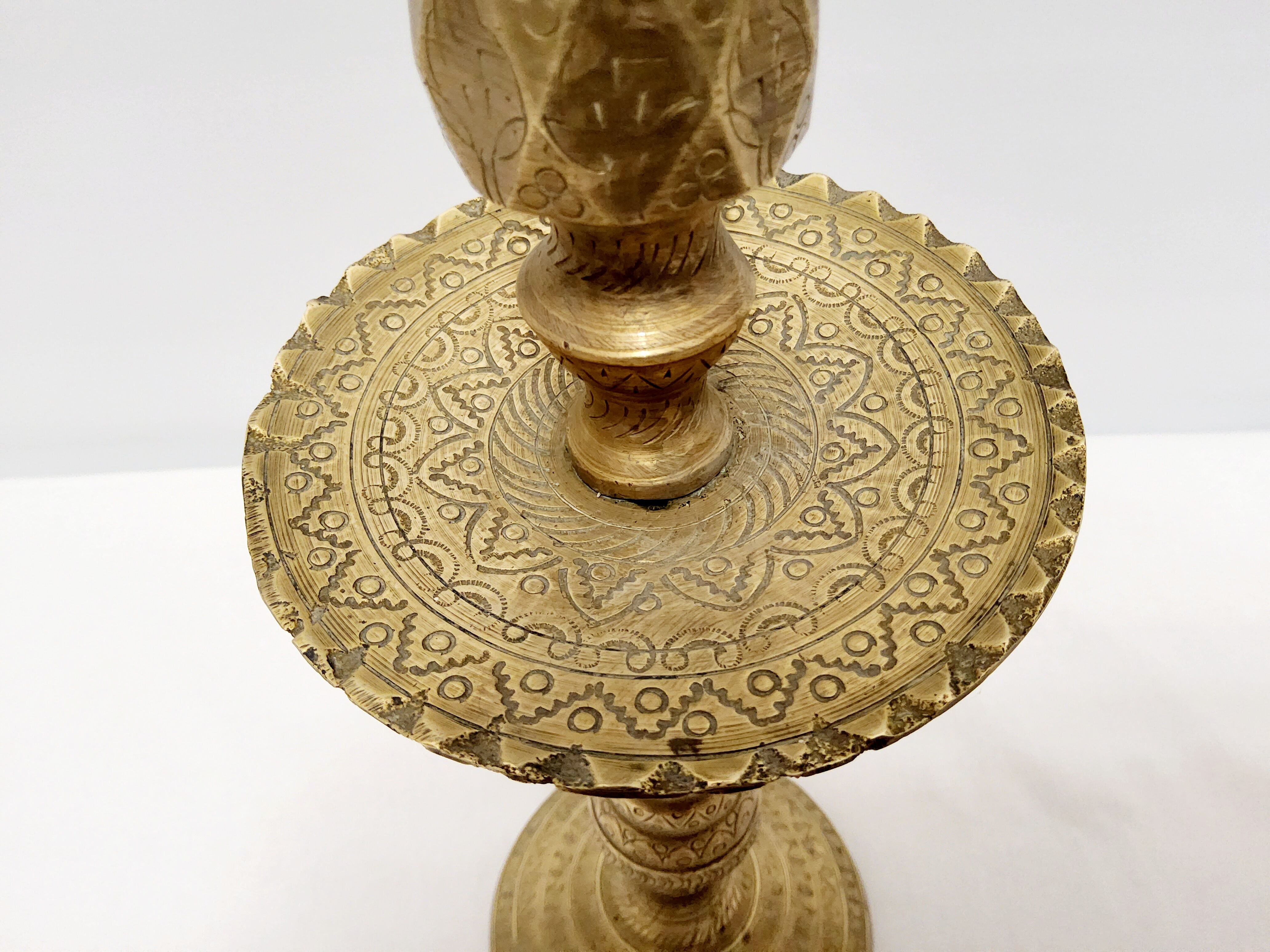 Bronze candlestick