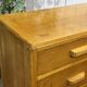 1950s English oak chest of drawers