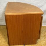 Mid-Century Retro Vintage Teak Corner Cabinet by Nathan Furniture 1970  “Sq
