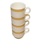 Villeroy & Boch 4 Stackable Coffee Cups