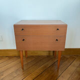 Scandinavian-style bedside table