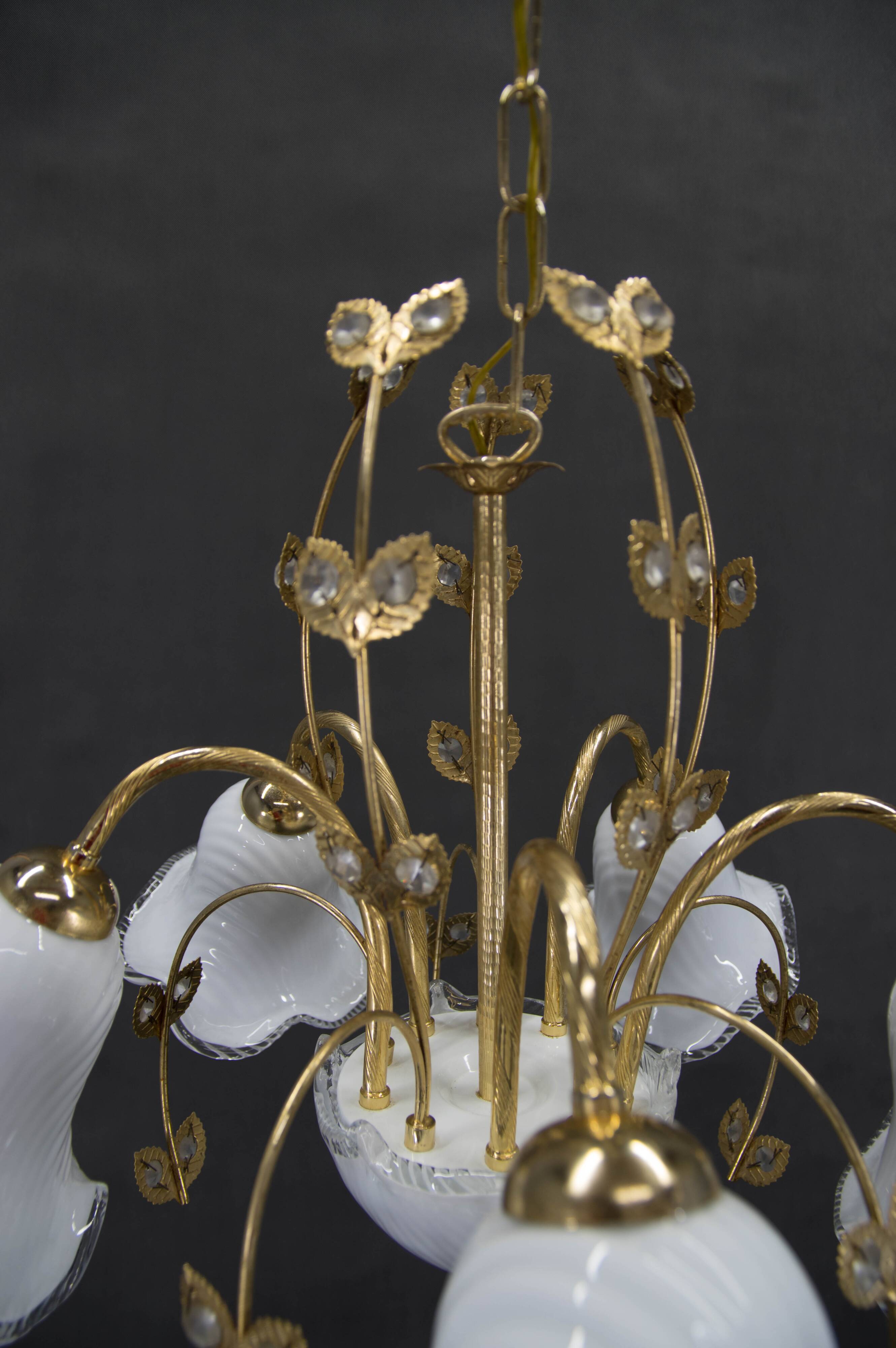 Murano Glass Chandelier, Italy, 1990s