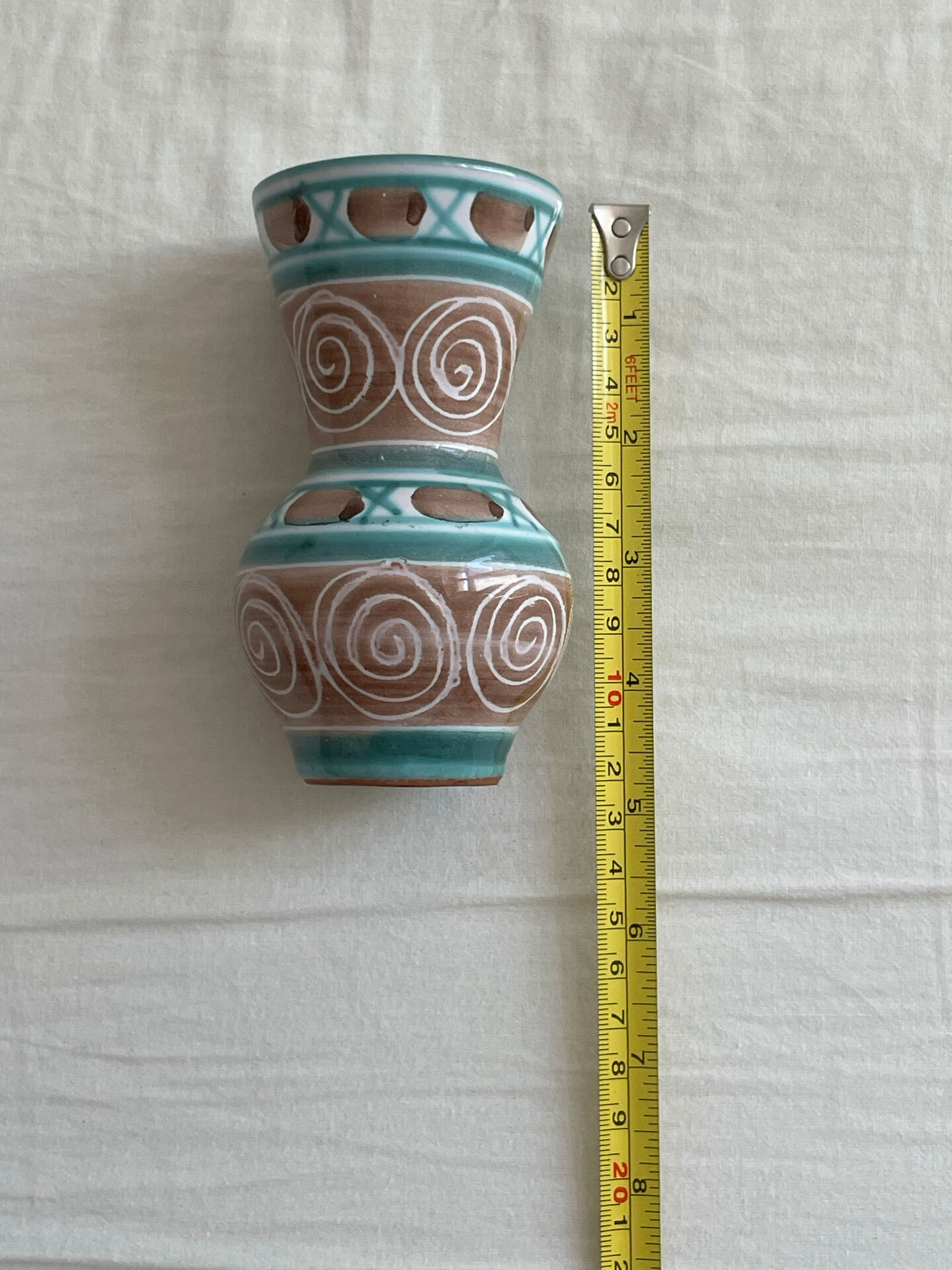 Robert Picault - Vase céramique émaillée - années 50 - Vallauris