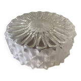 frosted glass ceiling light from the 40s and 50s