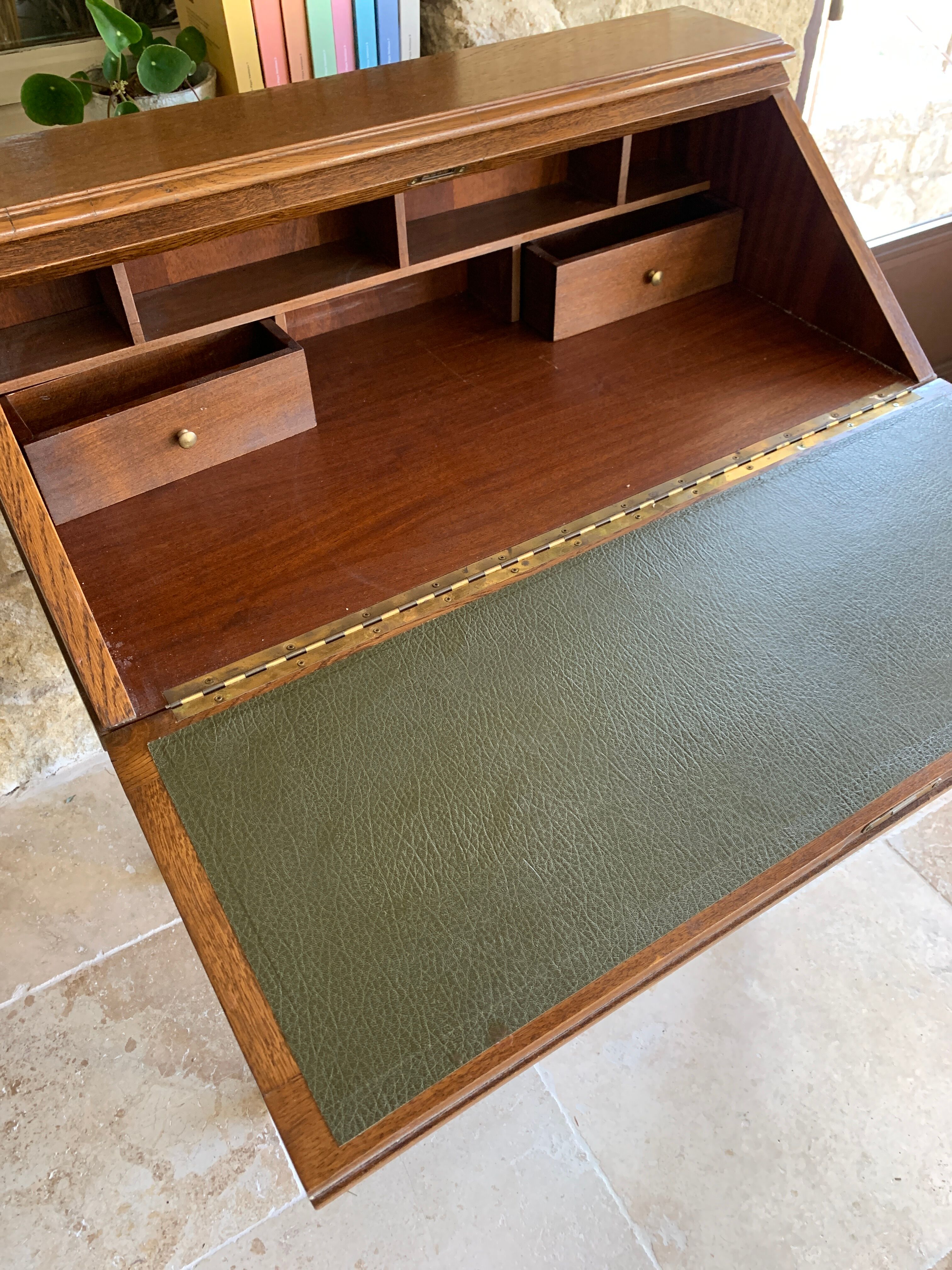 Secretory office writing solid wood carved charming