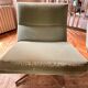 Vintage 1970s Living Room Set – Velvet Sofa & Swivel Armchairs
