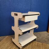 Vintage trolley on wheels