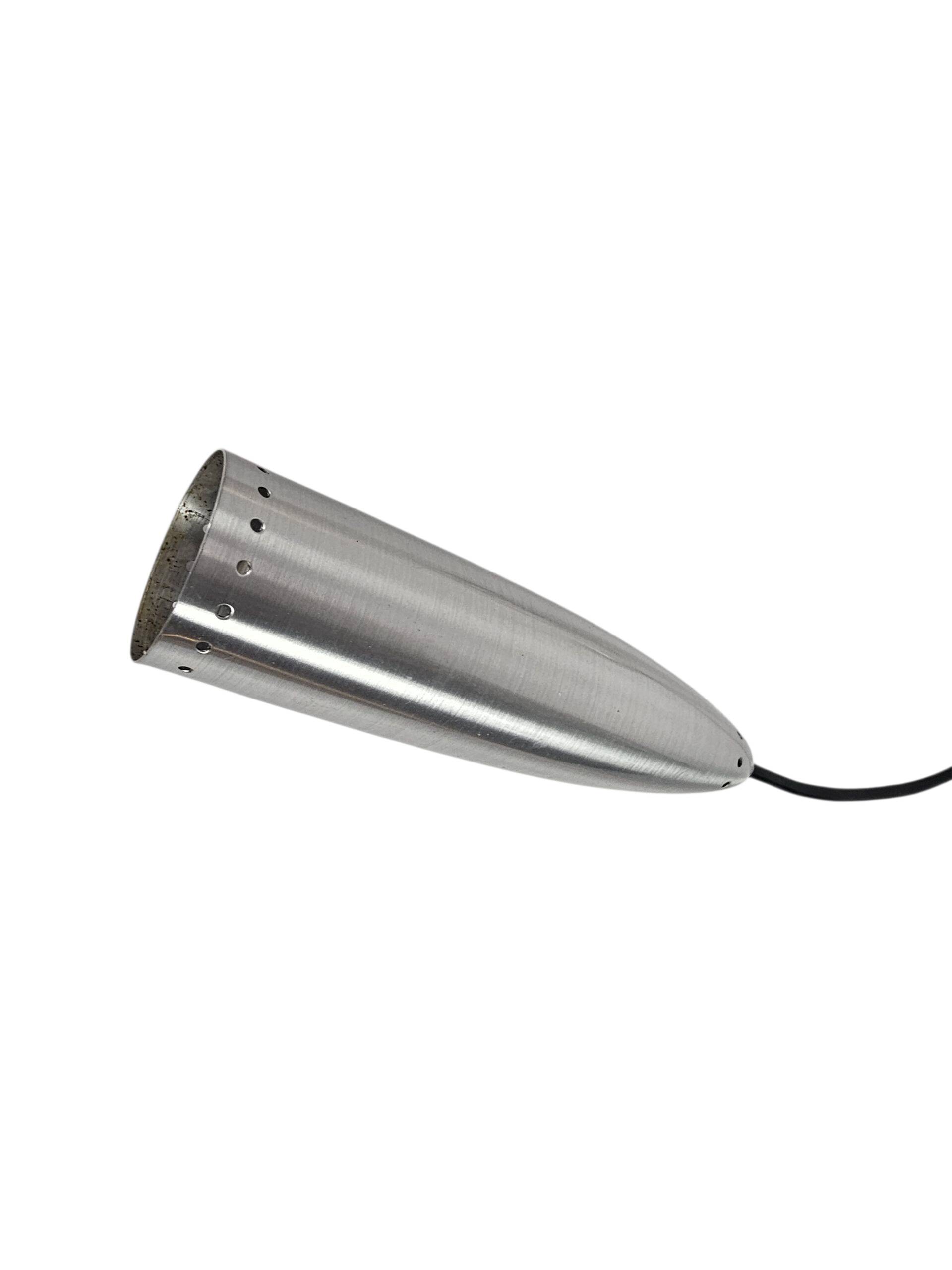 Hala Zeist - 'theekaars'  pendant lamp - aluminium - 70's