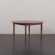 Circular dining table in rosewood, model 'PJ 2-5' by Grete Jalk
