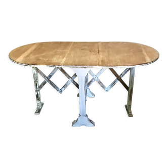 Retractable Napoleon III side table